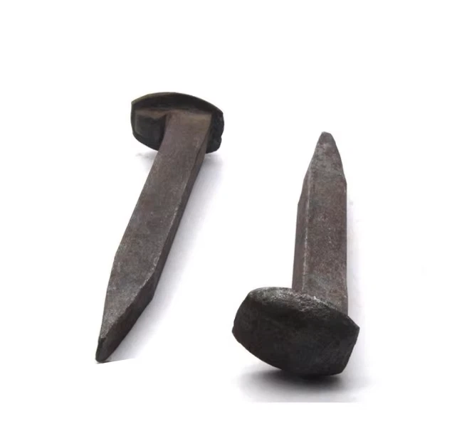 Q235 Rail Cut Spike With Plain Oiled Surface