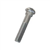 레일 패스너 버튼 헤드 타원형 목 트랙 볼트