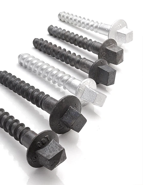 Ss35 Rail Sleeper Screw Spike Ss35 Rail Sleeper Screw Spike